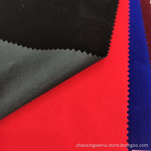 Colorful Single Flocking Fabric